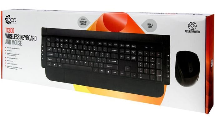Ace Keyboard TX800 Trådlöst