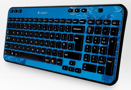 Logitech K360 Wireless Keyboard, Indigo