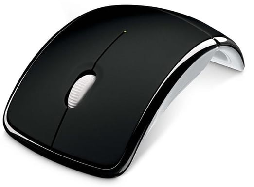 Microsoft Wireless ARC Mouse Svart
