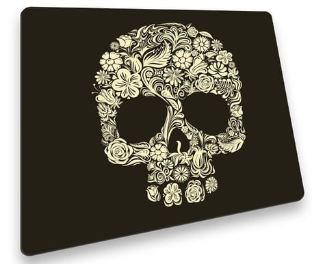 Ace Sense Black Scull Mousepad