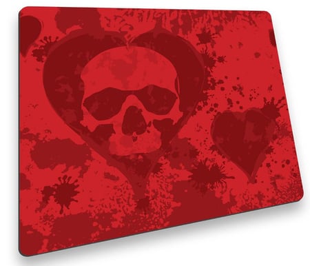 Ace Sense Red Scull Mousepad