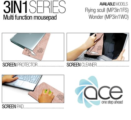 Ace 3in1 Abstract Mousepad