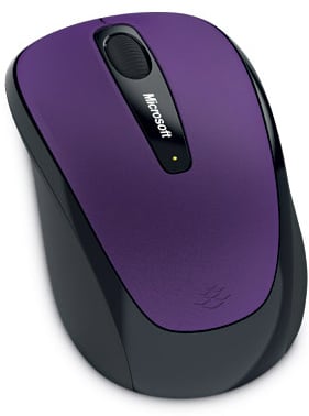Microsoft Wireless Mobile Mouse 3500 Purple
