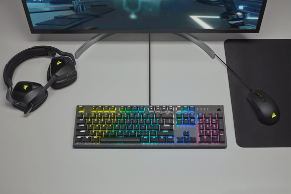 Corsair Gaming K60 RGB PRO Low Profile MX Speed
