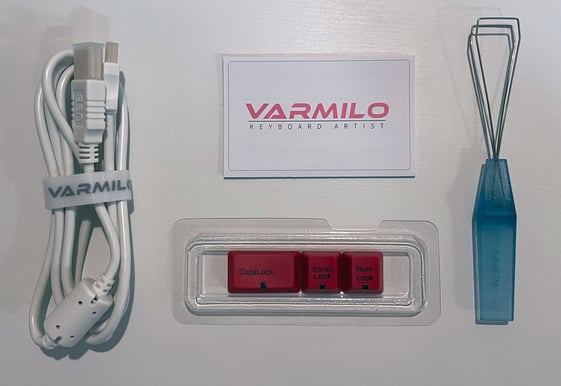 Varmilo VA109M White Edition EC Sakura