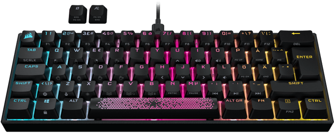 Corsair Gaming K65 RGB Mini Cherry MX Red BF21 (163st)