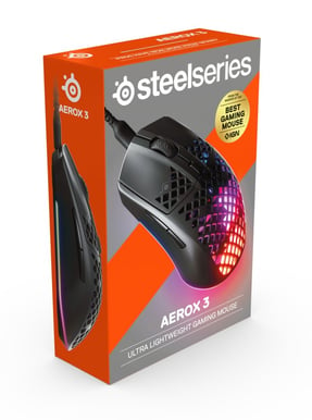 SteelSeries Aerox 3 Svart