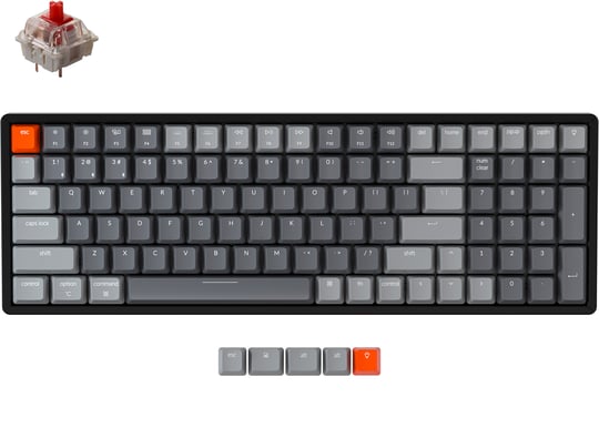 Keychron K4 V2 Wireless Alu RGB Red