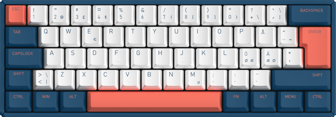 iqunix f60 coral sea