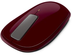 Microsoft Explorer Touch Mouse Sangria Red