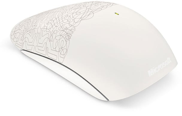 Microsoft Touch Mouse Win 7 White Artist Cheuk