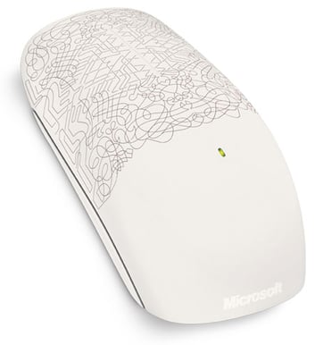 Microsoft Touch Mouse Win 7 White Artist Cheuk