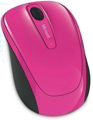 Microsoft Wireless Mobile Mouse 3500 Magenta Pink