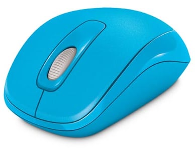 Microsoft Wireless Mobile Mouse 1000 Cyanblå