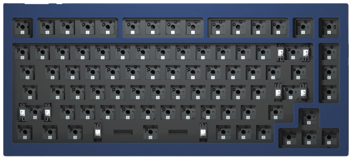 Keychron Q1 Barebone Blå