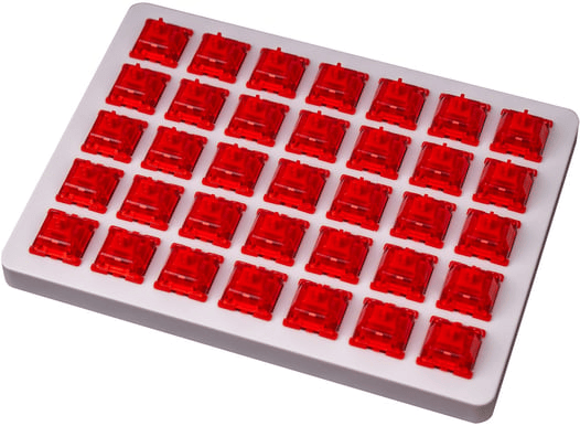 Keychron Gateron Phantom Red Switch set 35pcs