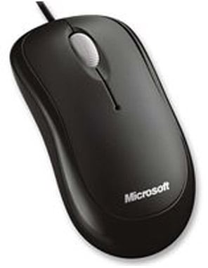Microsoft Basic Optical Mouse Svart