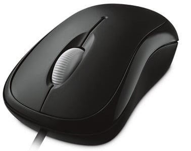 Microsoft Basic Optical Mouse Svart