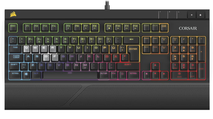 Corsair Gaming Strafe RGB MX Red