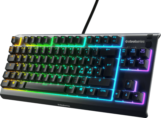 SteelSeries Apex 3 TKL Svart