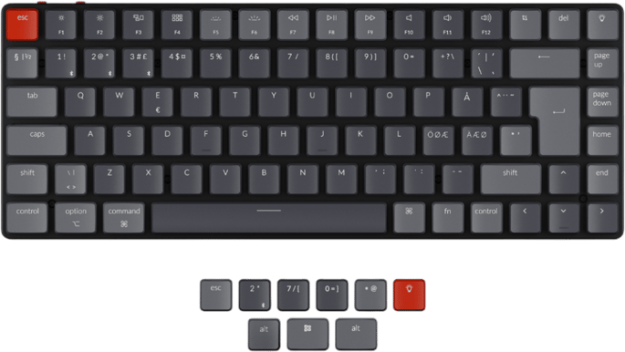 Keychron K3 Wireless RGB Hot-swap Optical Brown