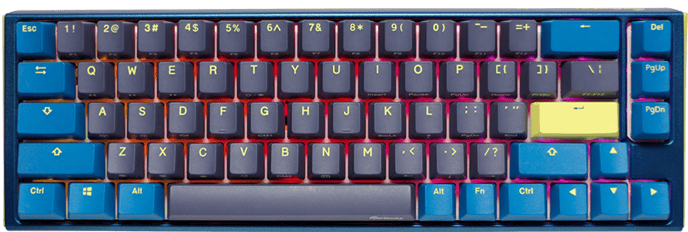 Ducky - One 3 Daybreak MX Silent Red SF 65%