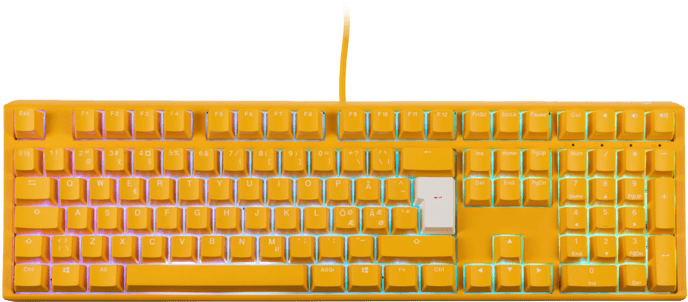 Ducky - One 3 Yellow Ducky MX Brown Fullsize