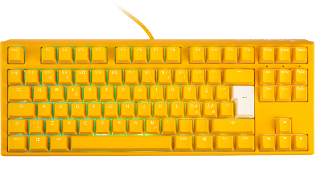 Ducky - One 3 Yellow Ducky MX Clear TKL 80%