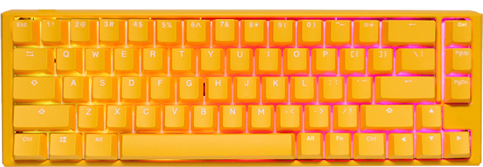 Ducky - One 3 Yellow Ducky MX Brown SF 65%