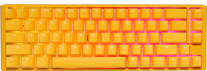 Ducky - One 3 Yellow Ducky MX Blue SF 65%