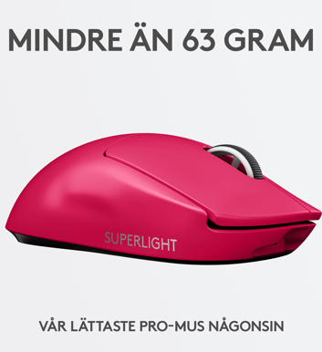 Logitech PRO X Superlight Rosa