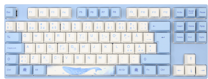 Varmilo VEA88 Sea Melody V2 TKL MX Red