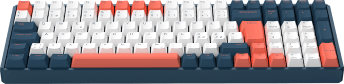iQunix F97: Coral Sea Wireless RGB- TTC Gold Pink