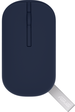 Asus Mus MD100 Tyst blå och solblå färger (2 skalfärger ingår)
