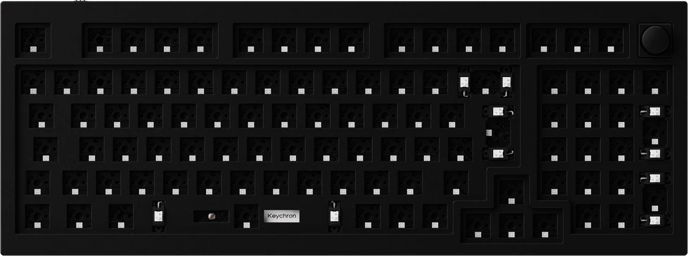 Keychron Q5 96% Compact Barebone Knob Version Svart ISO