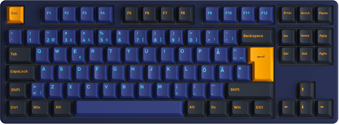 Akkogear: 5087S Horizon - Akko CS Silver