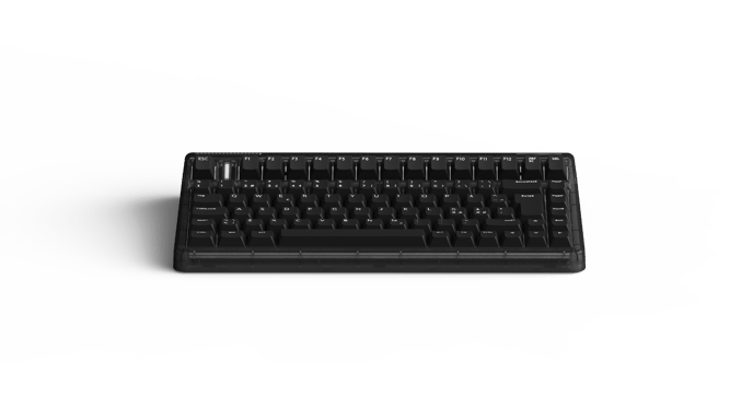 iQunix OG80- Dark Side RGB- Cherry Red