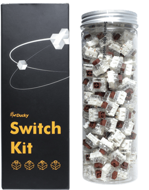 Ducky Switch Kit - Kailh Box Brown - 110pcs