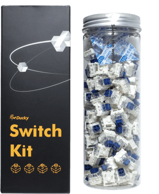 Ducky Switch Kit - Kailh Box Navy - 110pcs