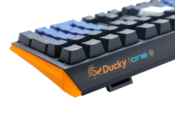 Ducky - One 3 Horizon TKL  Cherry Silent Red