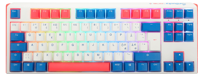 Ducky - One 3 Bon Voyage TKL Cherry Blue