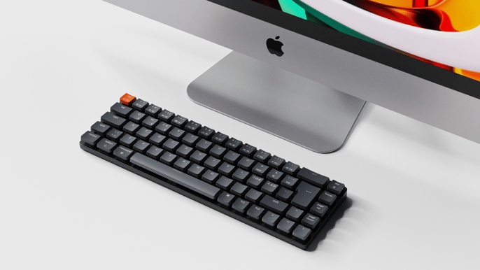 Keychron K7 RGB Hot-Swap Keychron Optical Red