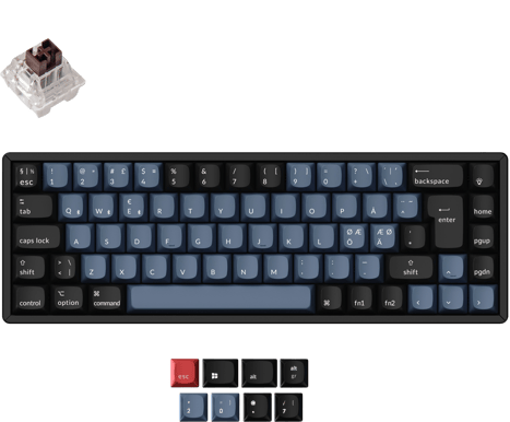Keychron K6 Pro QMK/VIA RGB Aluminium Hot Swap K Pro Brown Switch