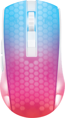 Deltaco Gaming WM89 Wireless Semi-transparant