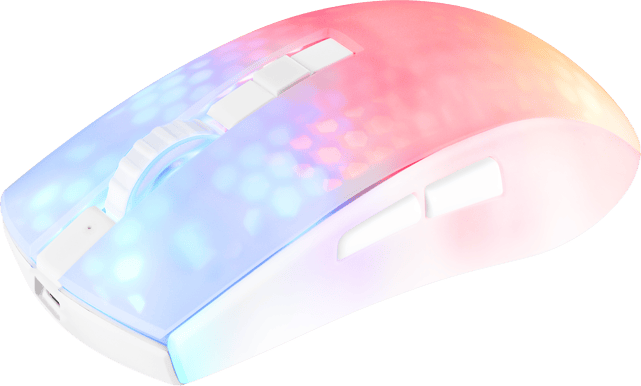 Deltaco Gaming Gamingmus WM89 Wireless Semi-transparant