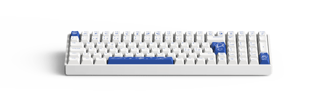 iQunix F97: Cosmic Traveller RGB- Cherry Brown