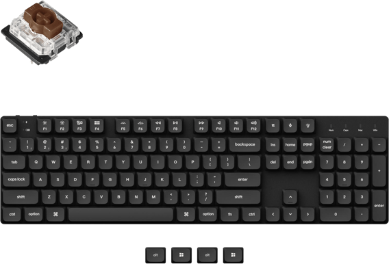 Keychron K5 SE Black Gateron Brown