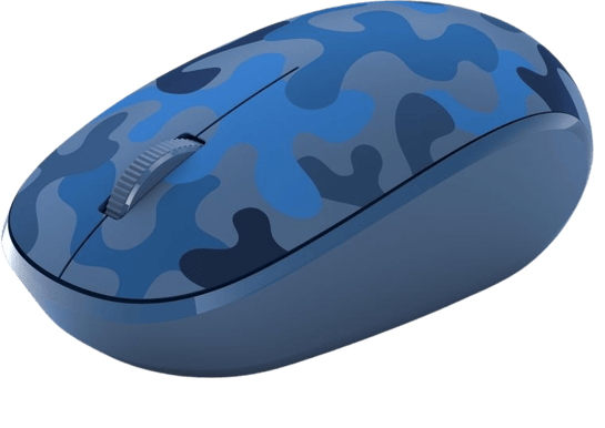 Microsoft Bluetooth Mus Blue Camo