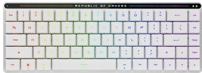 ASUS ROG Falchion 65% Wireless RX Low Profile