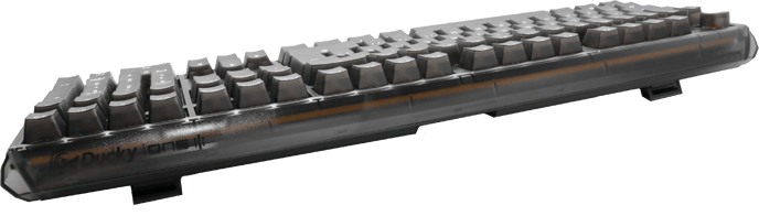 Ducky - One 3 Aura Black Fullsize Cherry Silent Red